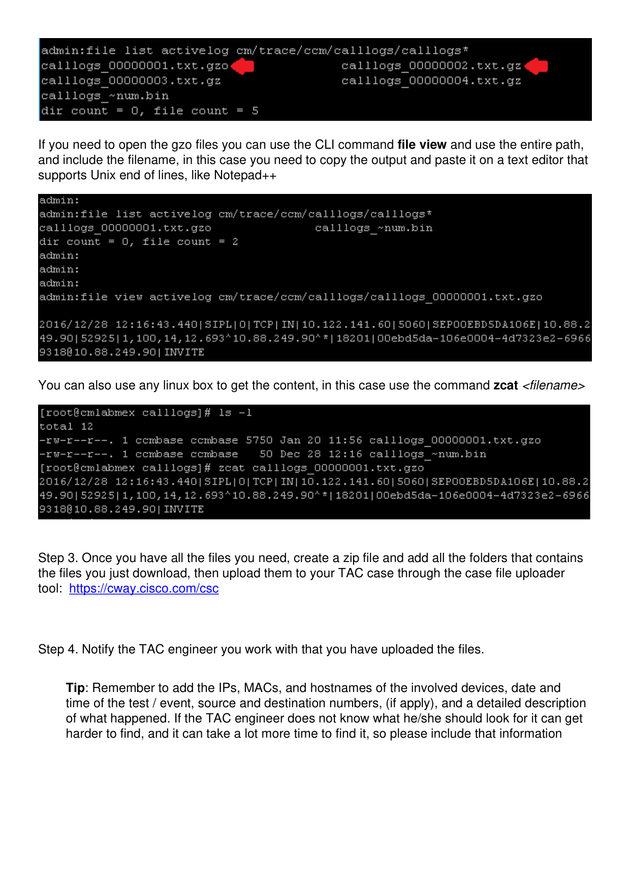 Page 4 content